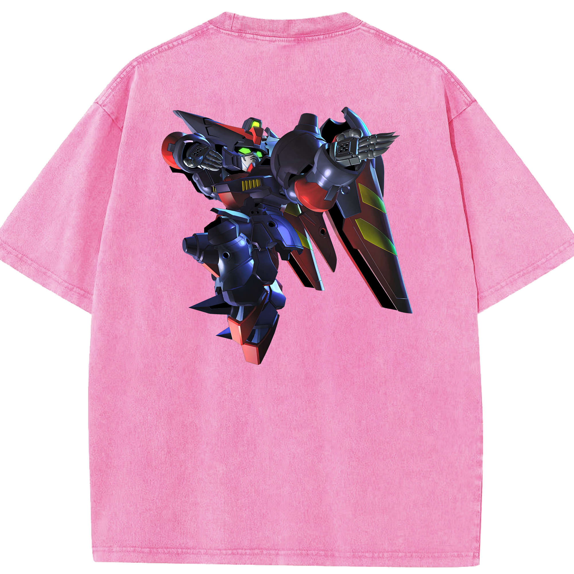 （画像用） 機動戦士ガンダム Mobile Suit Gundam 綿100% ヴィンテージ風 半袖Tシャツ（背面プリント）